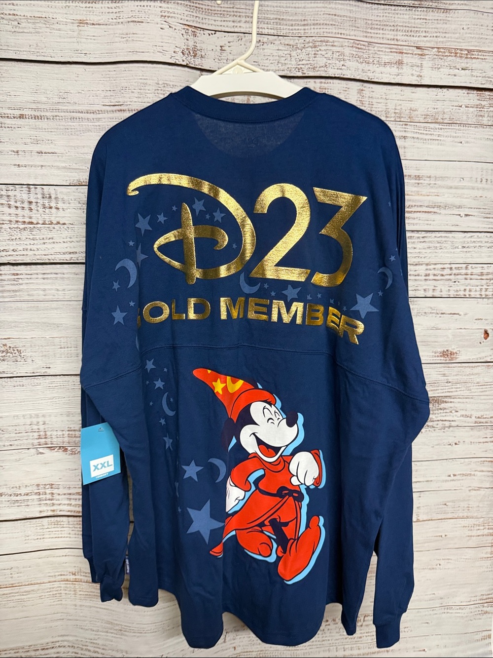 D23 Disney Fan Club Spirit Jersey NEW